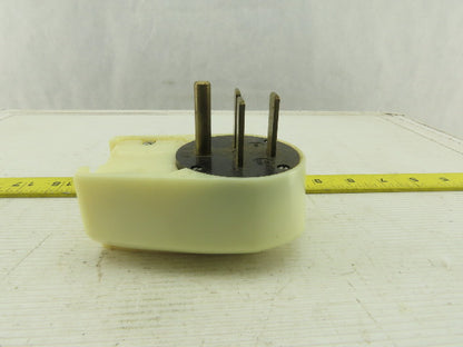3 Pole 4 Wire 250V 30A Straight Blade Grounding Plug