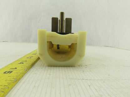 3 Pole 4 Wire 250V 30A Straight Blade Grounding Plug