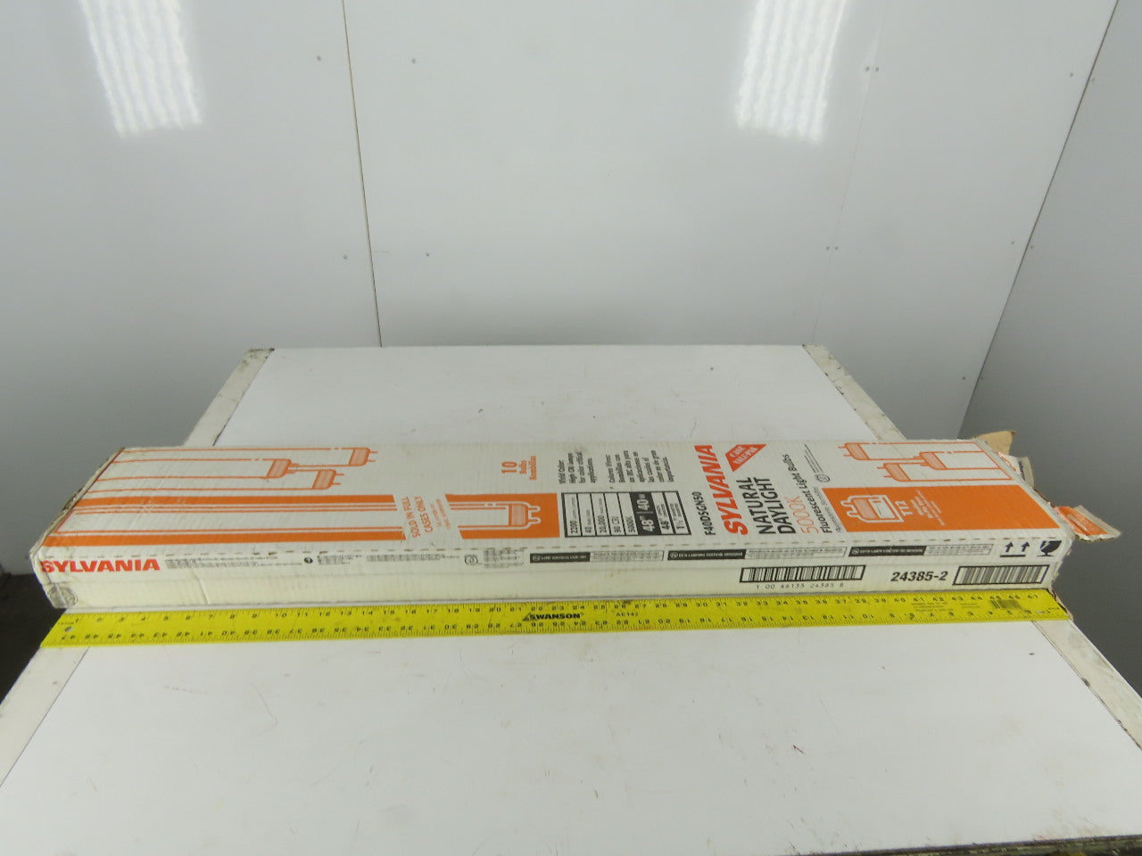 Sylvania F40DSGN50 40W T12 5000k Full Spectrum Fluorescent Light Bulb Lot of 8