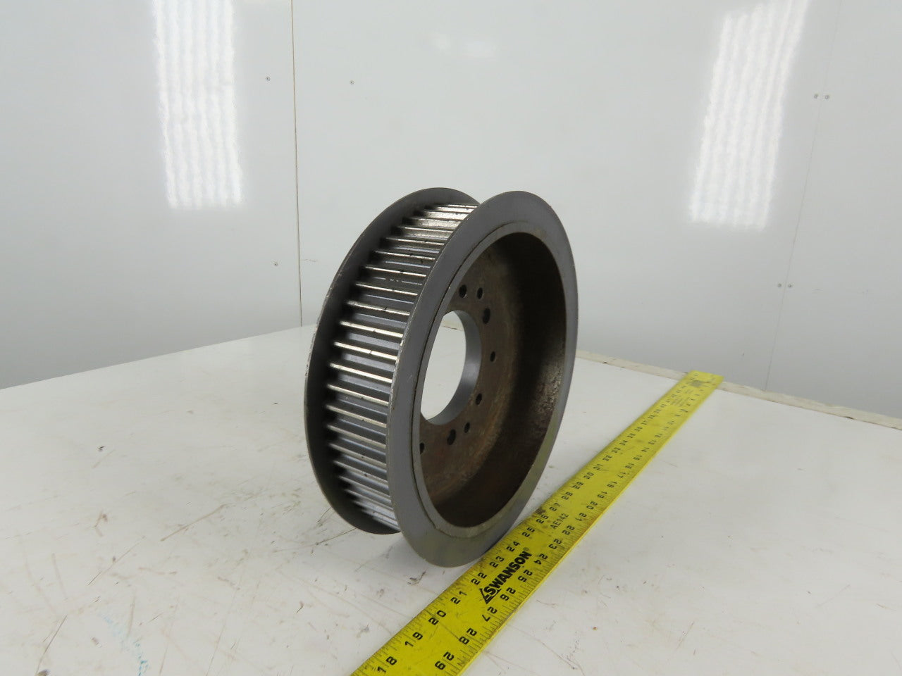 Morse B6014M55E 15" OD x 2-1/2" Wide 60 Tooth Timing Belt Pulley Bushed