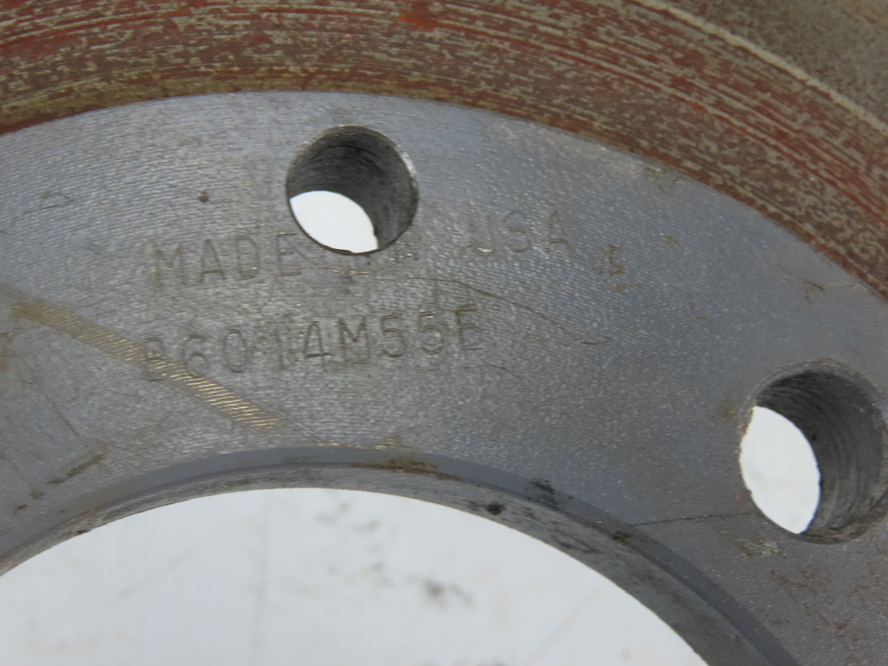 Morse B6014M55E 15" OD x 2-1/2" Wide 60 Tooth Timing Belt Pulley Bushed