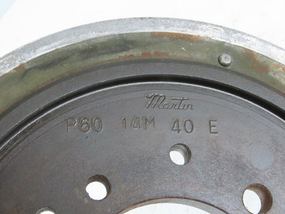 Martin P6014M40E 11.06" OD X 2-5/8" W 60 Tooth 40mm W Timing Belt Pulley