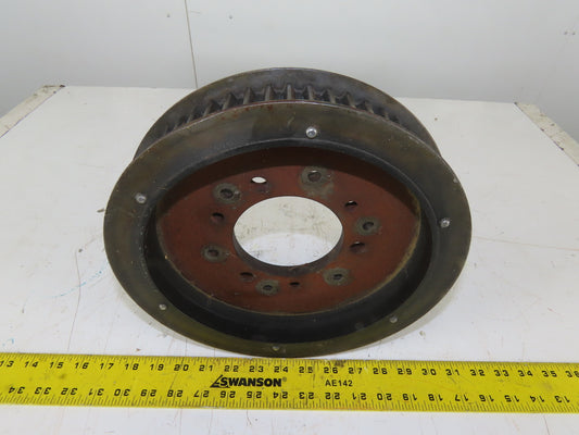 Martin P6014M40E 11.06" OD X 2-5/8" W 60 Tooth 40mm W Timing Belt Pulley