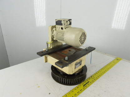 Weiss TC220-06 BD6R6L/04D Rotary Indexing Turntable 6 Station 277/480V .12kW