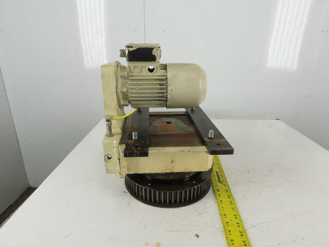 Weiss TC220-06 BD6R6L/04D Rotary Indexing Turntable 6 Station 277/480V .12kW