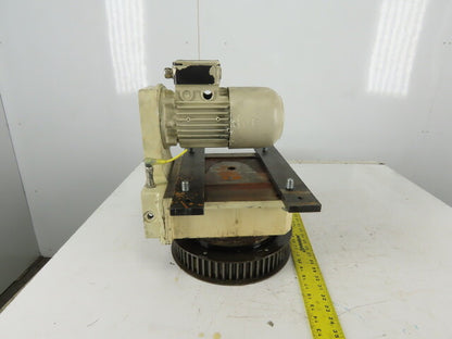 Weiss TC220-06 BD6R6L/04D Rotary Indexing Turntable 6 Station 277/480V .12kW