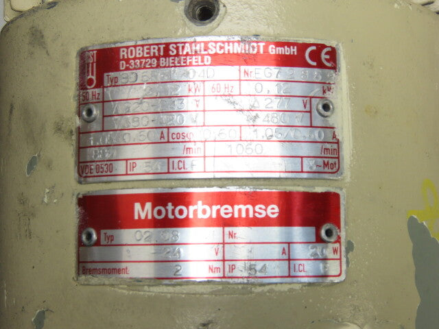 Weiss TC220-05 Rotary Indexing Turntable 5 Station 277V .12kW