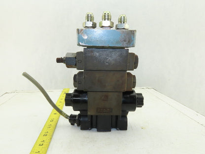 Nachi SL-G01-C6-R-C1-30 Hydraulic Solenoid Valve Check Regulator Assembly 110V