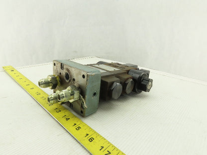Nachi SL-G01-C6-R-C1-30 Hydraulic Solenoid Valve Check Regulator Assembly 110V