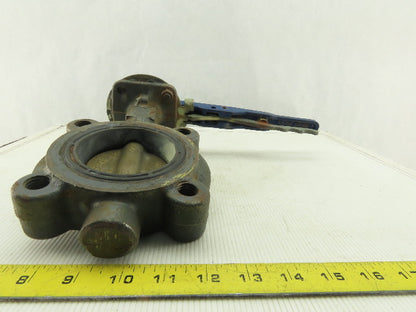2-1/2" 4 Lug Mount Butterfly Valve Lot Of 2