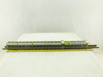 Phoenix Contact USLKG 4 UK4 800V 25A 28-12AWG Wire Terminal Block Lot Of 70