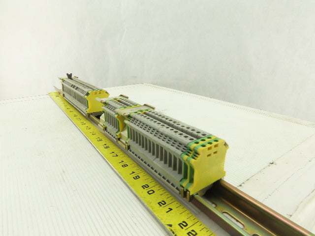 Typ UK4 750V 25A 28-12AWG Wire Terminal Blocks Lot Of 46