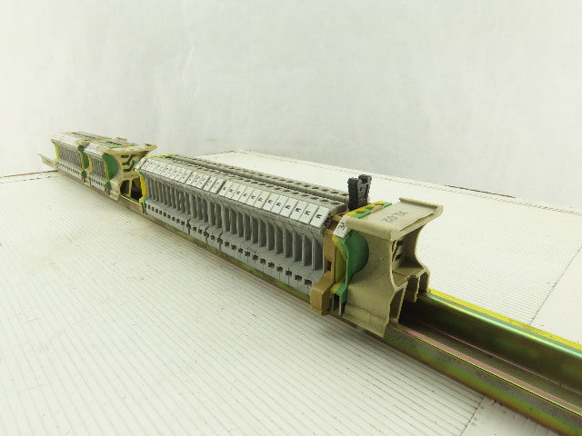 Typ UK4 750V 25A 28-12AWG Wire Terminal Blocks Lot Of 46