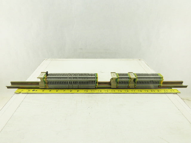Typ UK4 750V 25A 28-12AWG Wire Terminal Blocks Lot Of 46