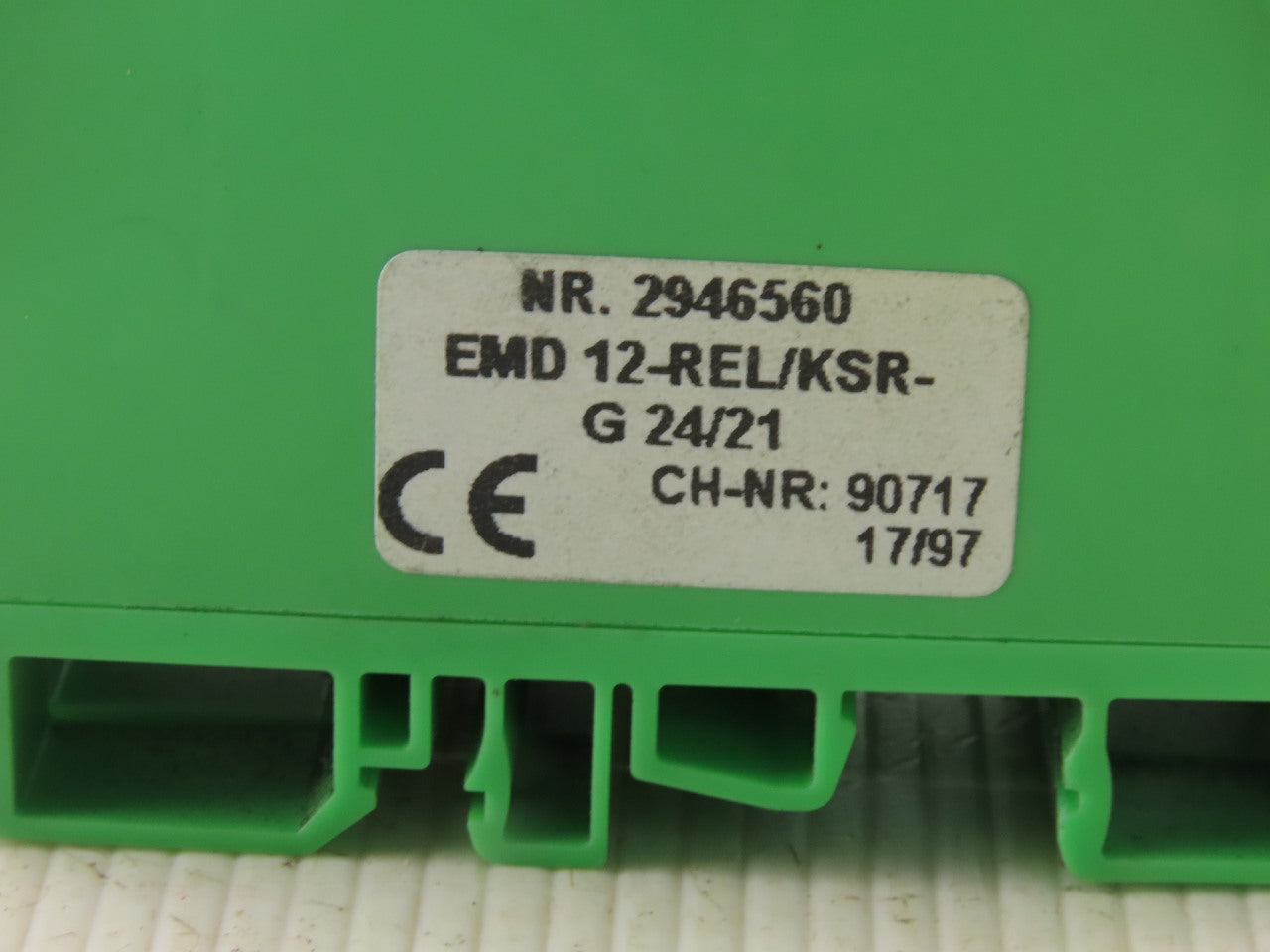 Phoenix Contact EMD 12-REL/KSR-G 24/21 NR. 2946560 Relay Terminal Block