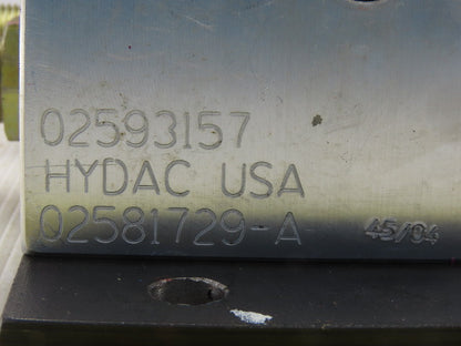 Hydac 5 Solenoid Operated Hydraulic Regulated Manifold Check Assembly 24VDC
