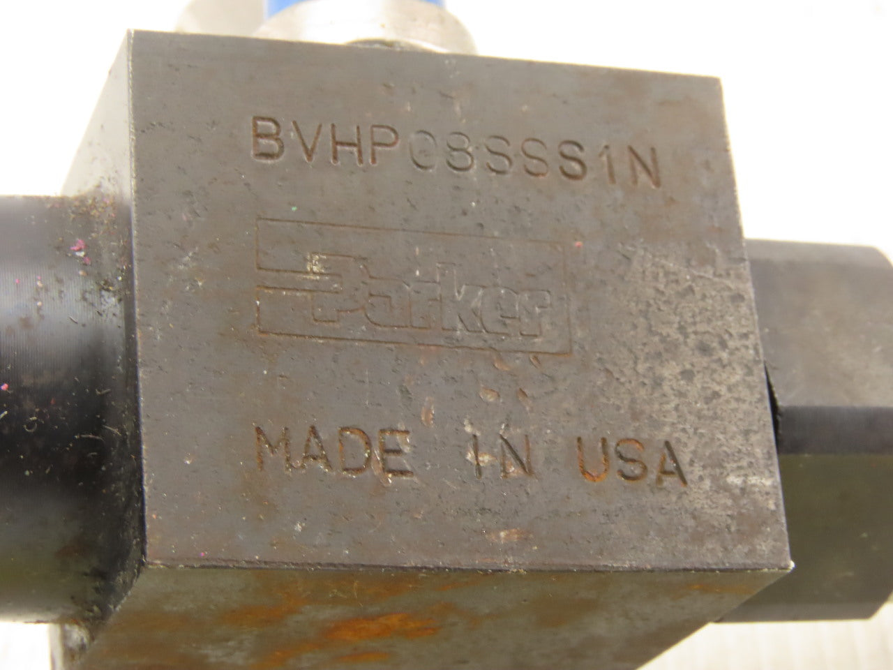 Parker BVHP08SSS1N Hydraulic Ball Valve #8 SAE 6000 PSI