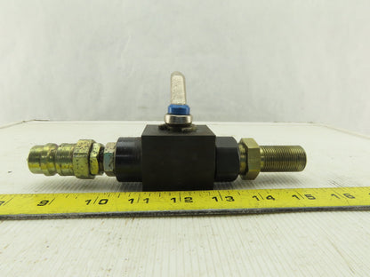 Parker BVHP08SSS1N Hydraulic Ball Valve #8 SAE 6000 PSI