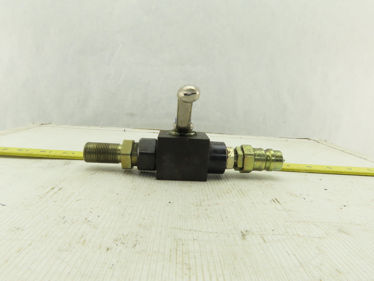 Parker BVHP08SSS1N Hydraulic Ball Valve #8 SAE 6000 PSI