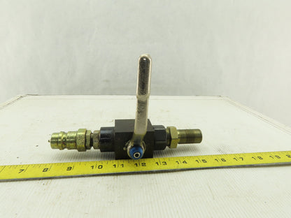Parker BVHP08SSS1N Hydraulic Ball Valve #8 SAE 6000 PSI