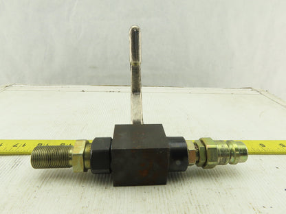Parker BVHP08SSS1N Hydraulic Ball Valve #8 SAE 6000 PSI
