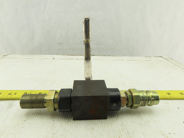Parker BVHP08SSS1N Hydraulic Ball Valve #8 SAE 6000 PSI