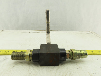 Parker BVHP08SSS1N Hydraulic Ball Valve #8 SAE 6000 PSI
