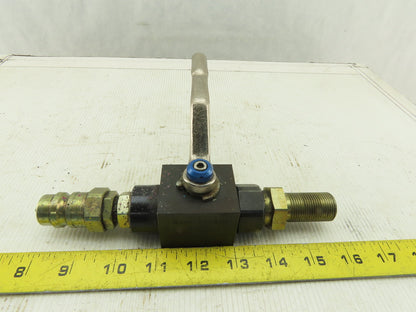 Parker BVHP08SSS1N Hydraulic Ball Valve #8 SAE 6000 PSI
