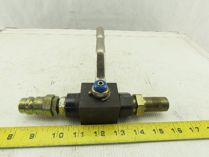 Parker BVHP08SSS1N Hydraulic Ball Valve #8 SAE 6000 PSI