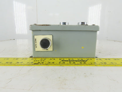 Hoffman E3BPGXM 7" x 2-1/2" x 3-1/2" Push Button Electrical Enclosure