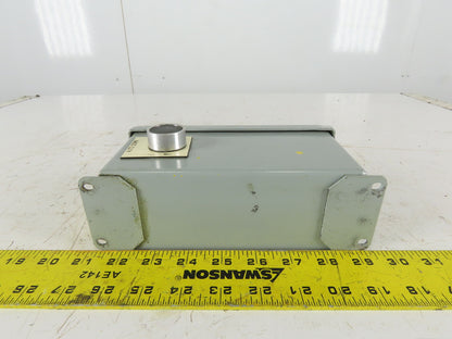 Hoffman E3BPGXM 7" x 2-1/2" x 3-1/2" Push Button Electrical Enclosure