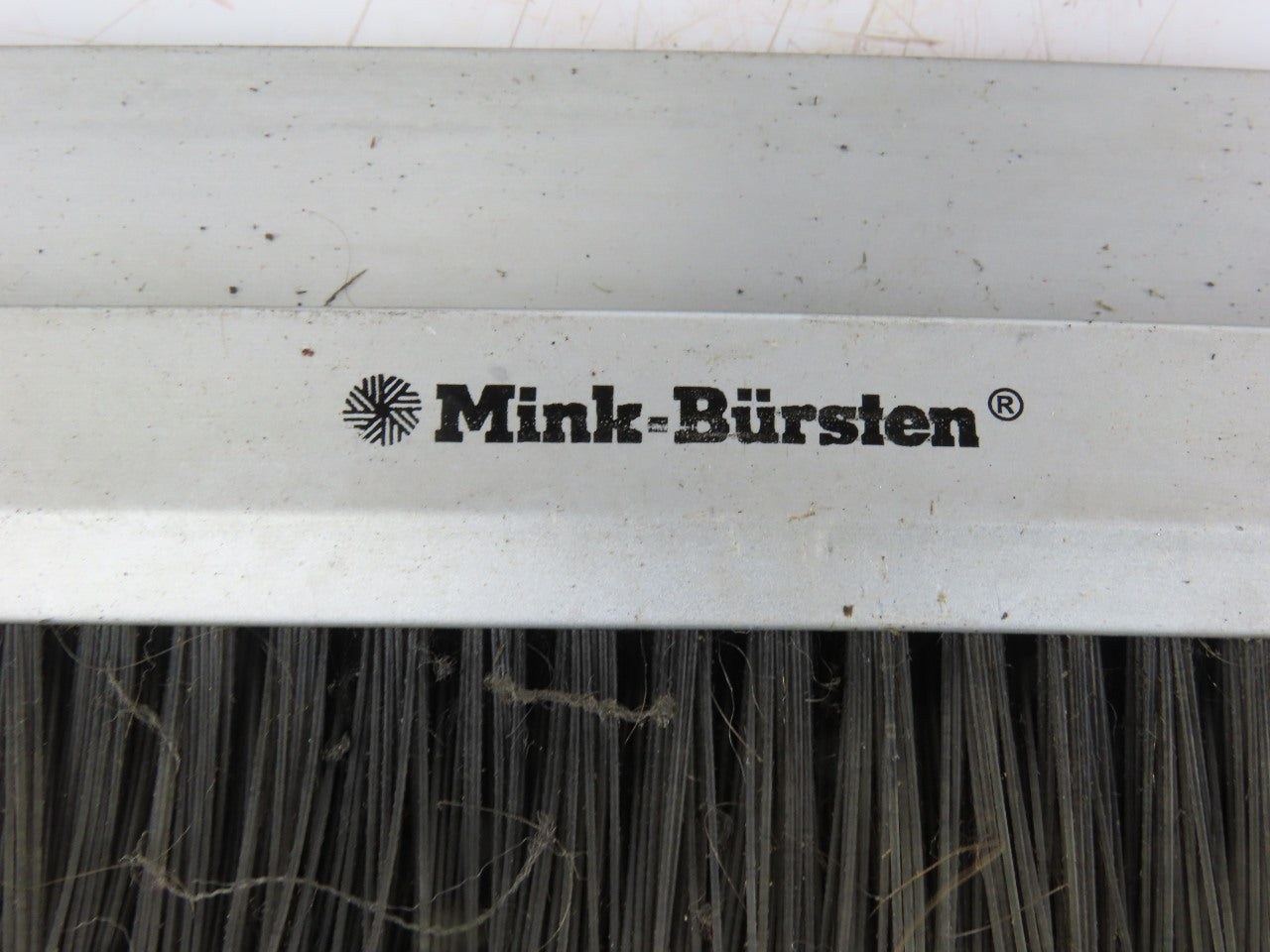 Mink Bursten 11-3/4" Nylon Bristle Brush Strip 1-1/2" Wide Lot Of 2