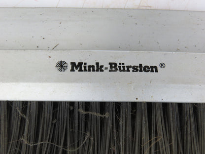 Mink Bursten 11-3/4" Nylon Bristle Brush Strip 1-1/2" Wide Lot Of 2