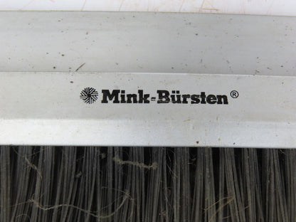 Mink Bursten 11-3/4" Nylon Bristle Brush Strip 1-1/2" Wide Lot Of 2