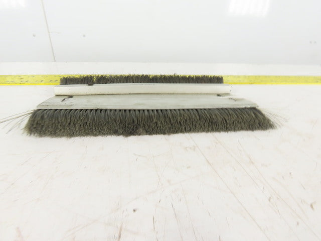 Mink Bursten 11-3/4" Nylon Bristle Brush Strip 1-1/2" Wide Lot Of 2