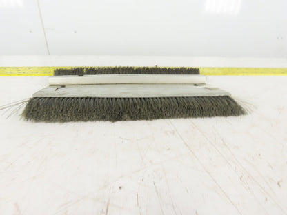 Mink Bursten 11-3/4" Nylon Bristle Brush Strip 1-1/2" Wide Lot Of 2