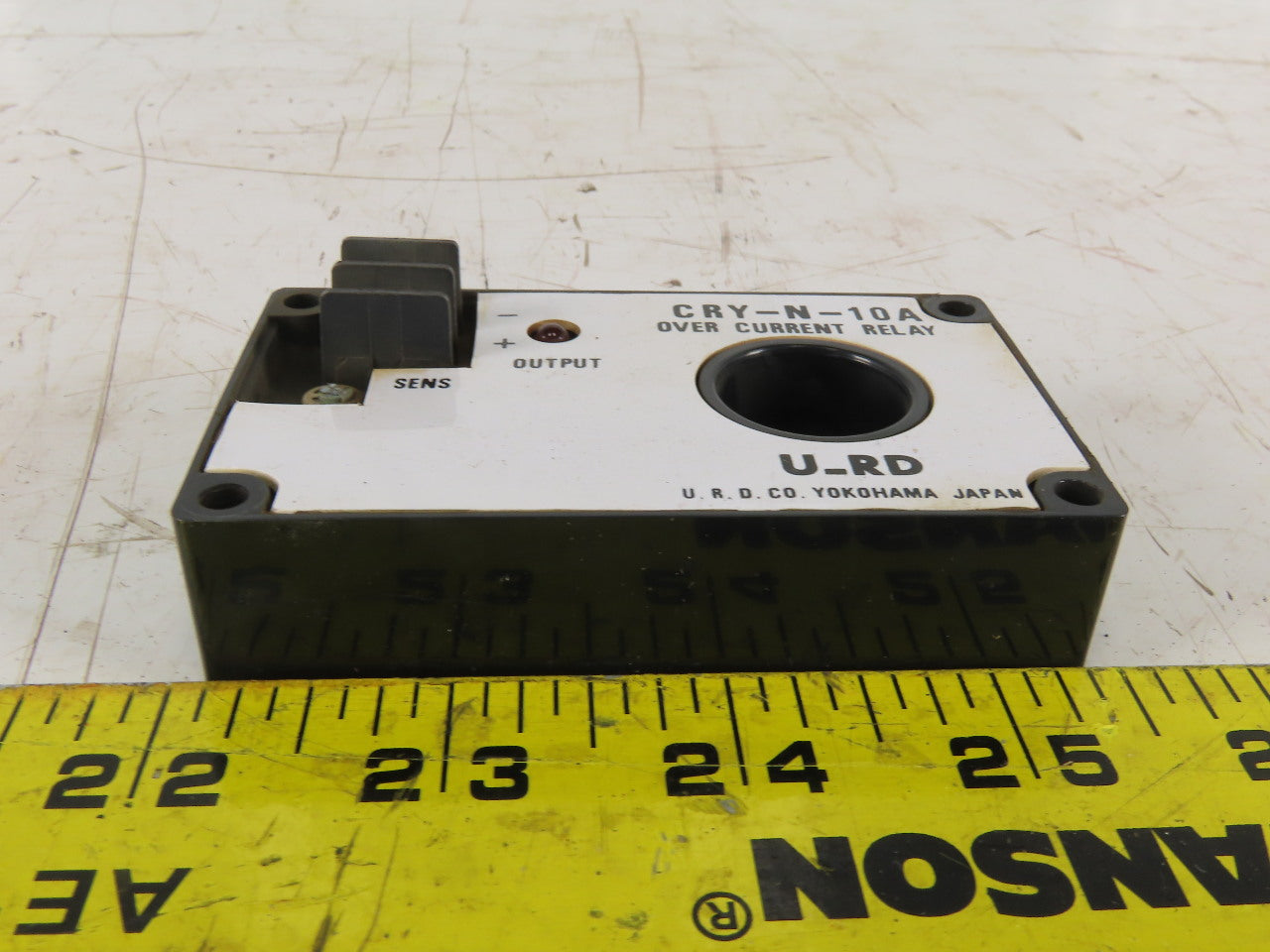 U-RD  Co. CRY-N-10A Pass Thru Over Current Relay