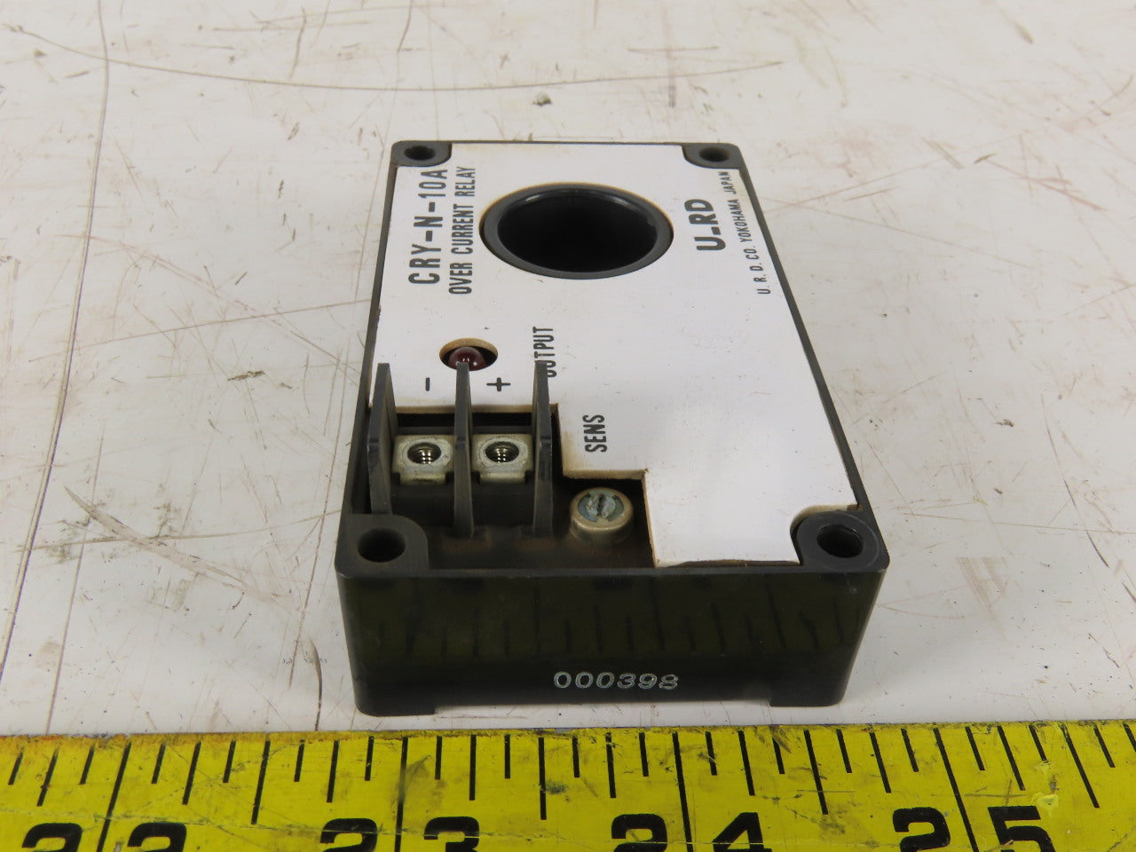 U-RD  Co. CRY-N-10A Pass Thru Over Current Relay