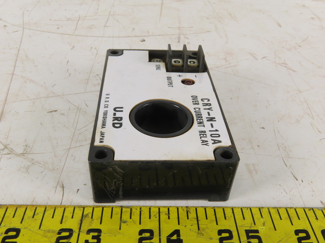 U-RD  Co. CRY-N-10A Pass Thru Over Current Relay
