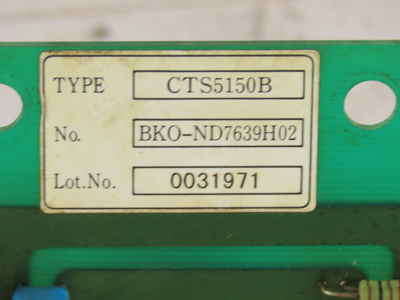 CTS5150B Transformer Card