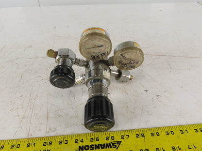 Victor HPT500-125-580-DK High Purity Gas Pressure Regulator 3000 PSI