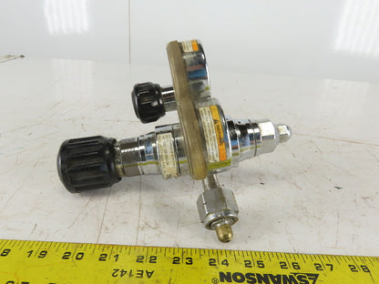 Victor HPT500-125-580-DK High Purity Gas Pressure Regulator 3000 PSI