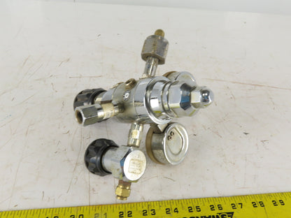Victor HPT500-125-580-DK High Purity Gas Pressure Regulator 3000 PSI