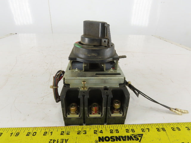 Mitsubishi NV225-CP 200A Circuit Breaker 415V 3Ph 3 Pole W/ Panel Operator