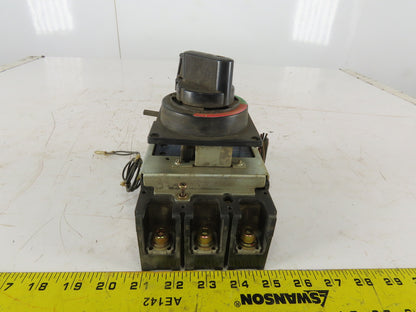 Mitsubishi NV225-CP 200A Circuit Breaker 415V 3Ph 3 Pole W/ Panel Operator