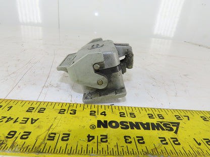 Harting 10EE-F 10 Pin Female Plug Hooded Housing Lever Lock 16A 500V