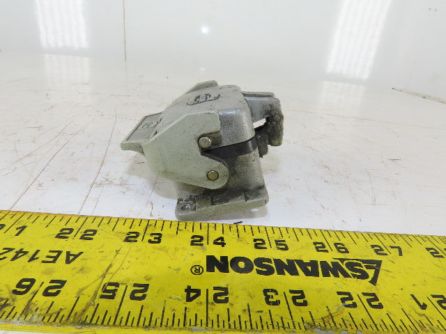 Harting 10EE-F 10 Pin Female Plug Hooded Housing Lever Lock 16A 500V