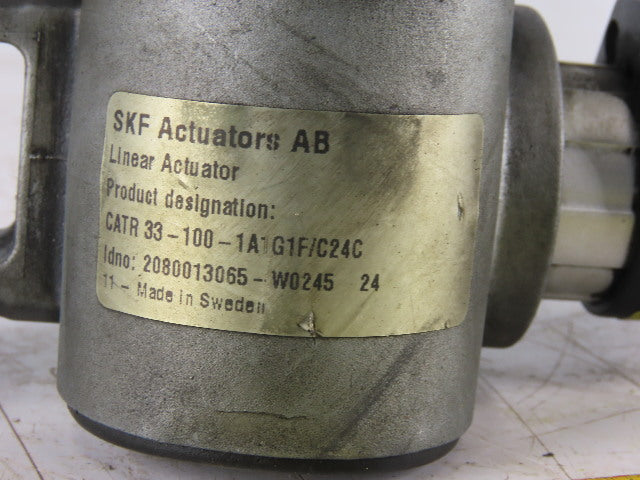 SKF CATR33-100-1A1G1F/C24C Linear Actuator 24VDC 100mm Stroke