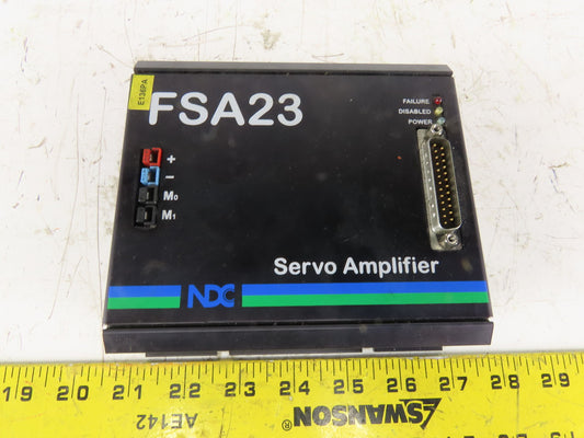 Netzler & Dahlgren 16096-01A FSA23 Servo Amplifier