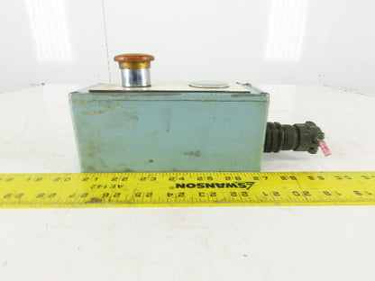 Telemecanique 7 x 3 x 3" Push Button Electrical Enclosure Remote Operator J Box